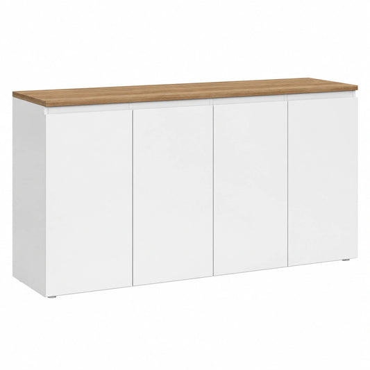 buffet-160-cm-4-portes-avec-plateau-en-bois-blanc-fpiaae8886hh