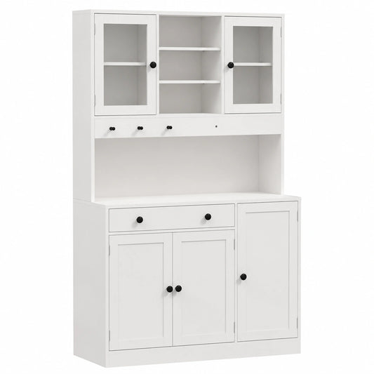 armoire-de-cuisine-avec-eclairage-led-et-multiprise-buffet-de-rangement-avec-tiroir-et-portes-vitrees-rogyye8884ja