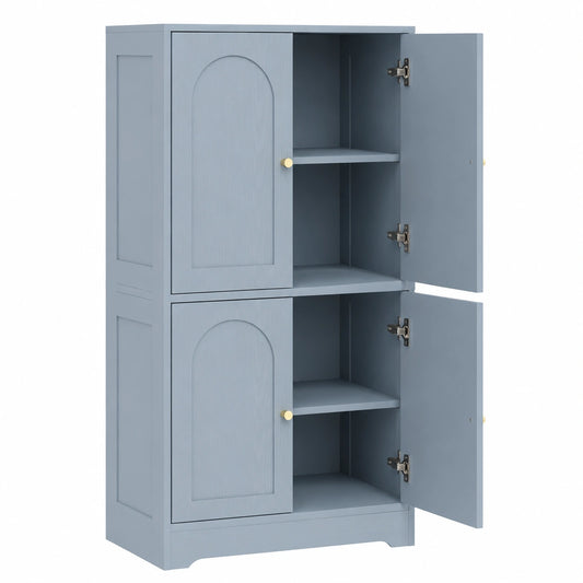 armoire-de-cuisine-autoportante-moderne-avec-portes-arquees-et-etageres-reglables-gris-kyefbf8897kl