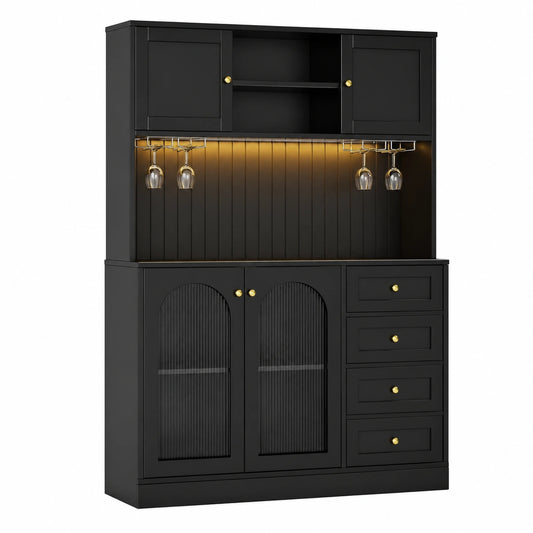 buffet-moderne-avec-eclairage-led-et-rangement-multifonctionnel-luzewh8932ht